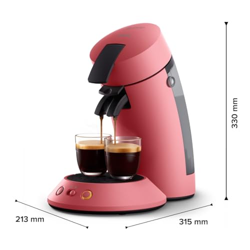 Machine à Dosettes SENSEO CSA210/35 – Rouge Tendre Design