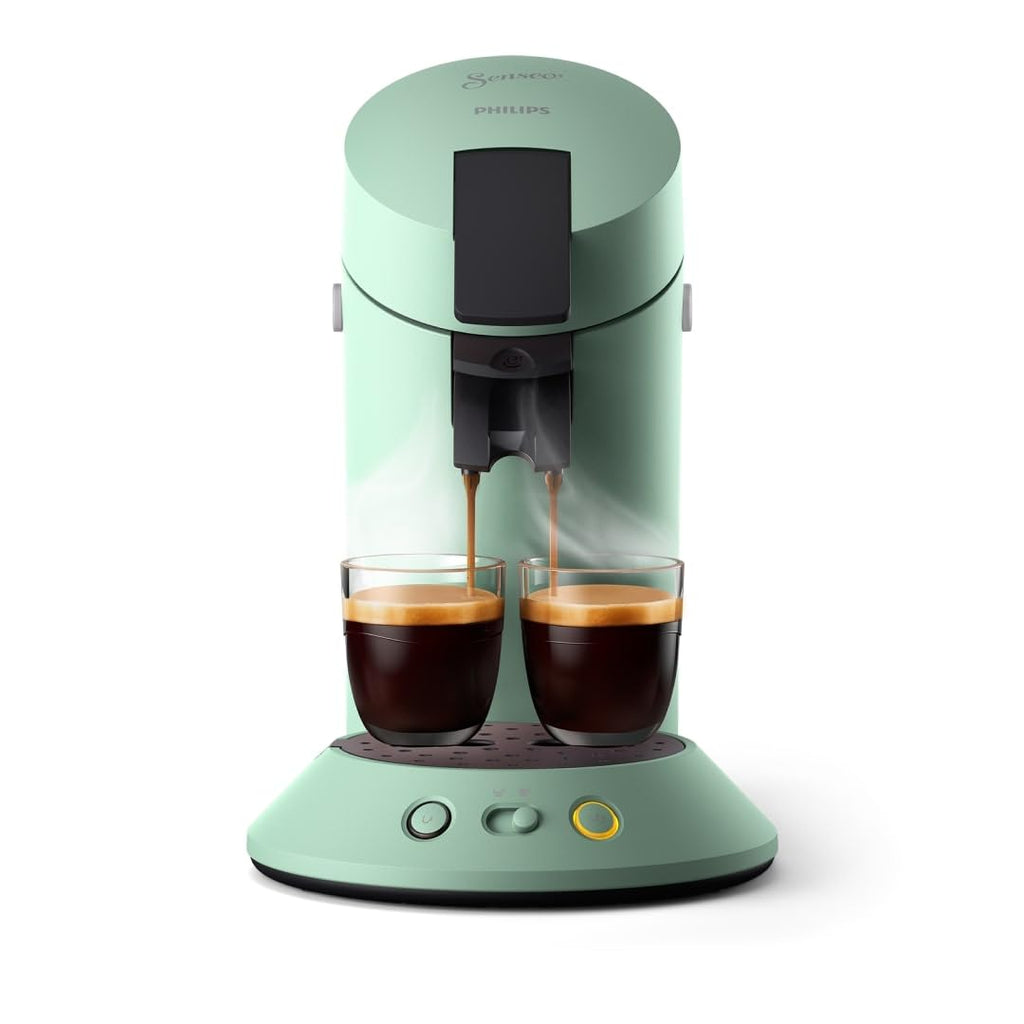 Machine à Café à Dosettes SENSEO CSA210/80 – Vert Désert Nature