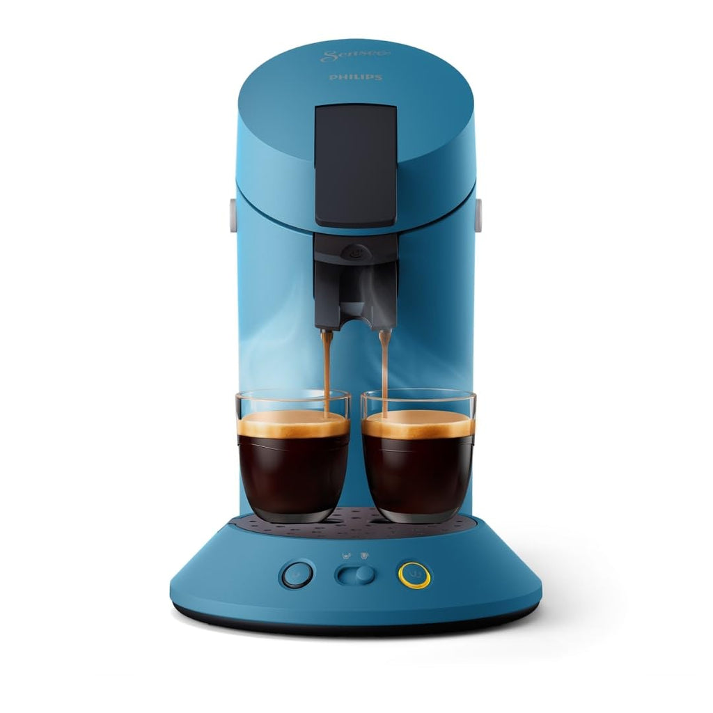 Machine à Café à Dosettes SENSEO CSA210/00 – Bleu Paon Élégant