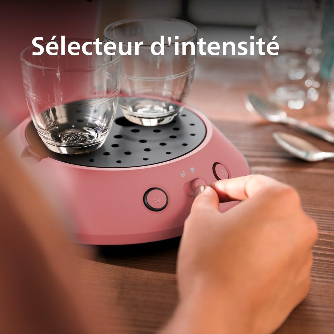 Machine à Dosettes SENSEO CSA210/35 – Rouge Tendre Design