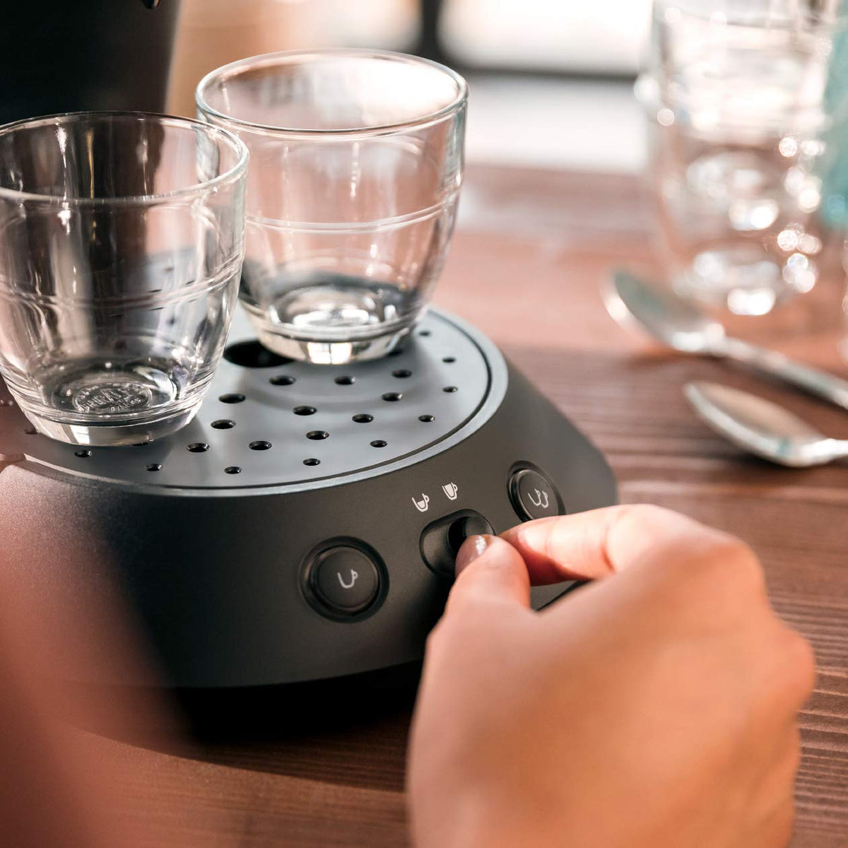 Cafetière à Dosettes Original Plus SENSEO CSA210/61 – Noir Profond