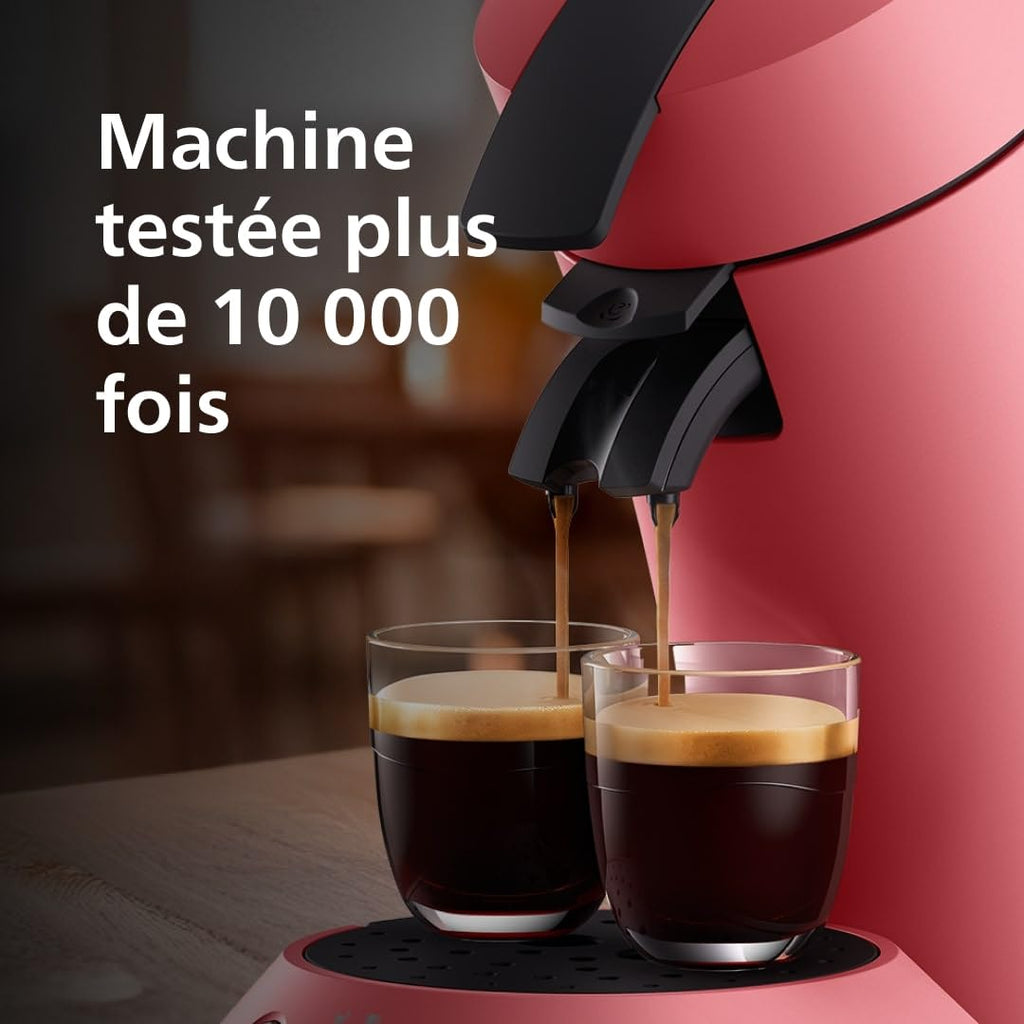 Machine à Dosettes SENSEO CSA210/35 – Rouge Tendre Design