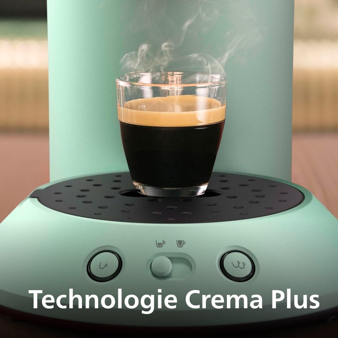Machine à Café à Dosettes SENSEO CSA210/80 – Vert Désert Nature